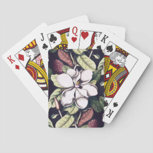 Baralho Magnolia Flower Pattern