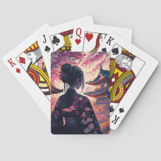 Baralho Maja Kirschblüten - Klassische Spielkarten