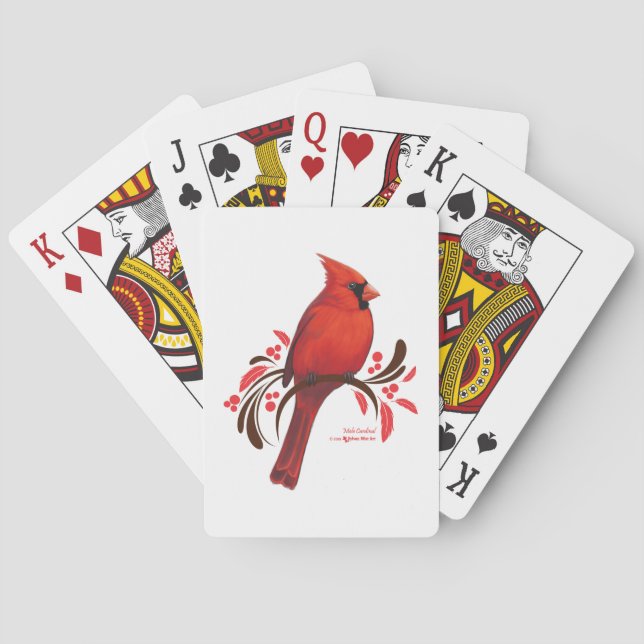 Baralho Male Cardinal (Verso)