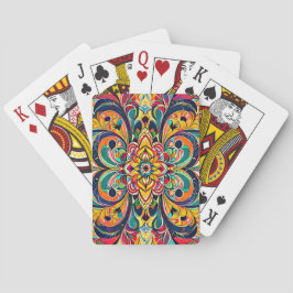 Baralho Mandala Sinfonia de Cores – Floral Psicodélico Ous