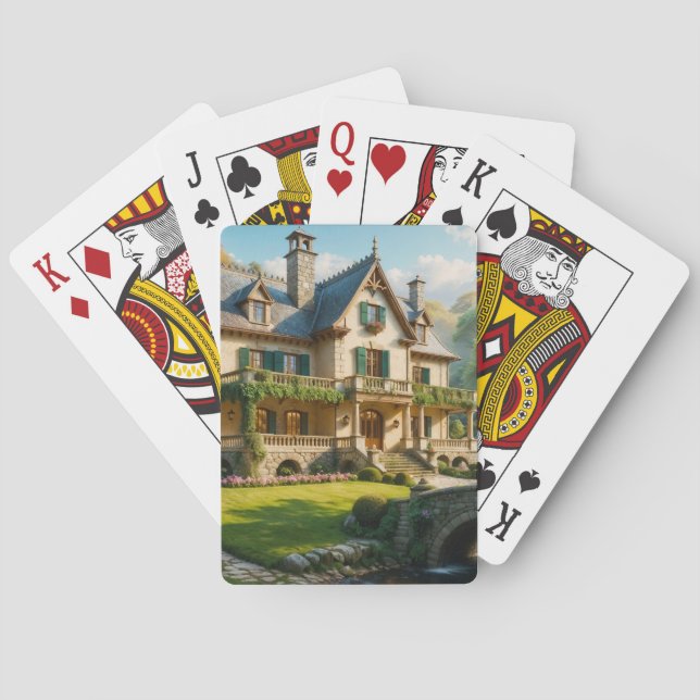 Baralho Mansão do momento perfeito capturado (Verso)