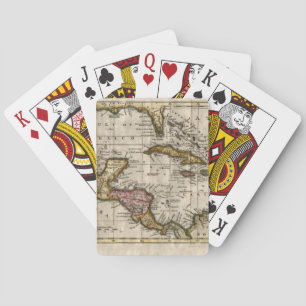Baralho Mapa 1790 das Índias Ocidentais pela coisa