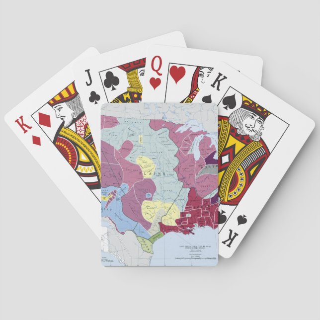 BARALHO MAPA: INDIANOS AMERICANOS (Verso)