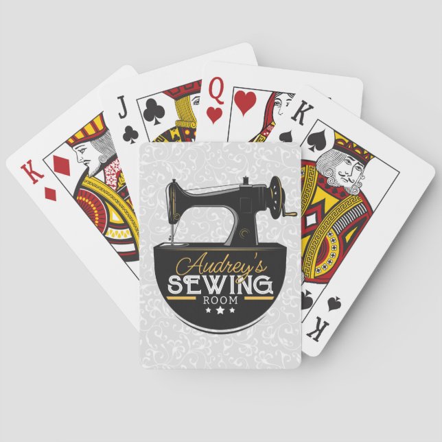 Baralho Máquina de Costura Anterior NOME ADD (Verso)