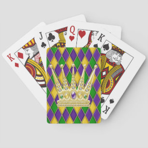 Baralho Mardi Gras Harlequin Diamond Crown