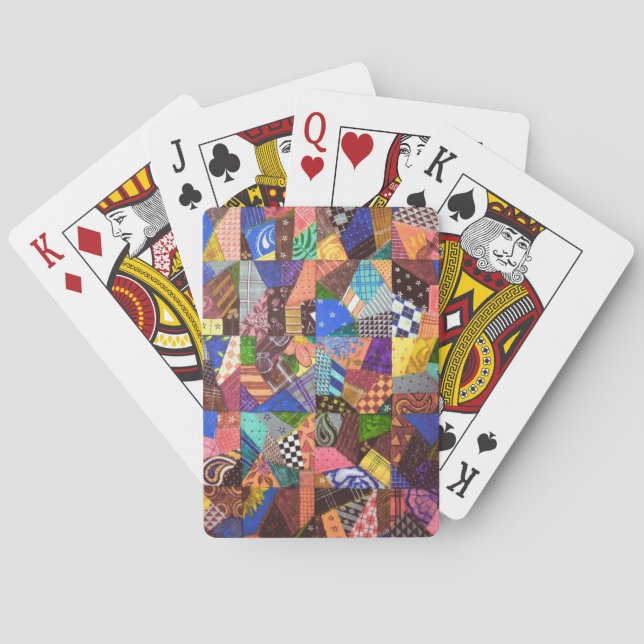 Baralho Máscara de Coleta de Abstrato (Verso)