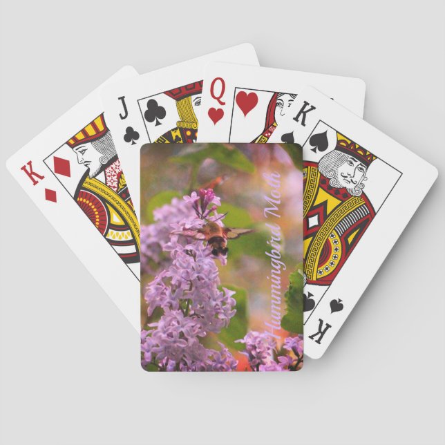 Baralho Mauve Lilac Floral (Verso)