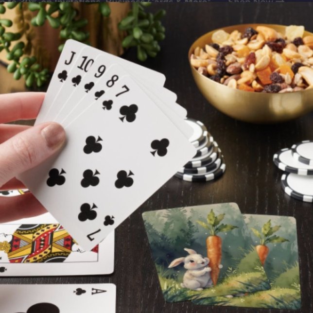 Baralho Meadow Bunny Sonha: Cartões Brincadeiras (Criador carregado)