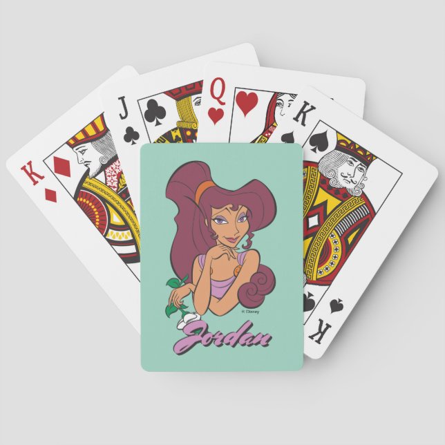 Baralho Megara Goddess at Heart Poker Cards (Verso)