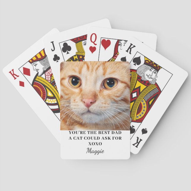 Baralho Melhor Foto do Pai Cat (Verso)