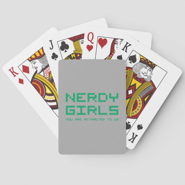 Baralho Meninas Nerdy 2 (Verso)