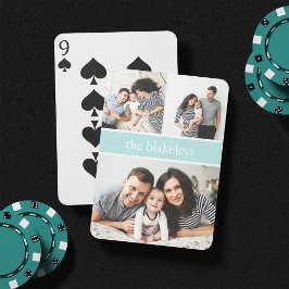 Baralho Menta | Colagem de Fotografias de Nome Personaliza