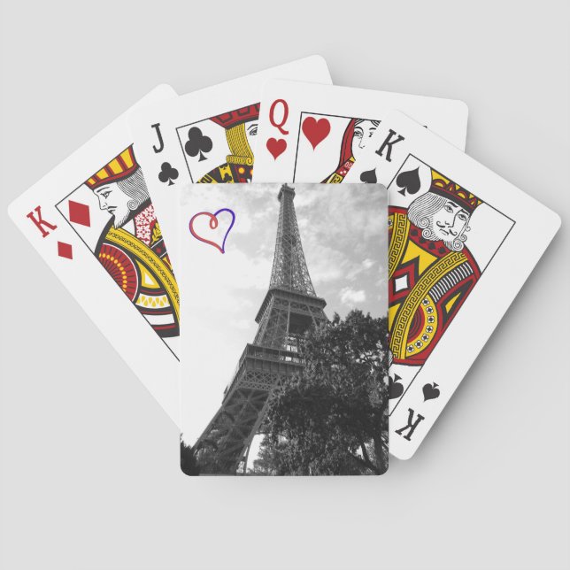 Baralho Meu Coração Vai Para Paris (Verso)