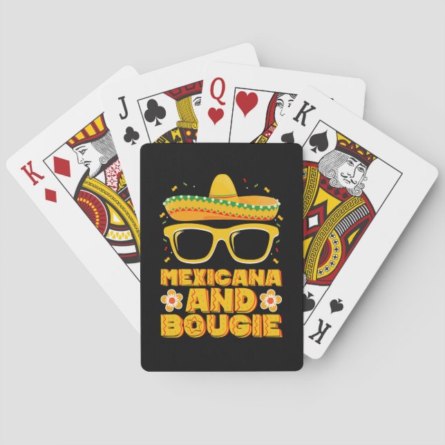 Baralho Mexicana E Bougie Mexicana Girls Cinco De Mayo (Verso)