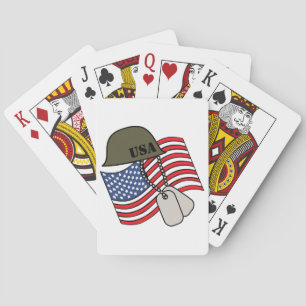 Baralho Militar Americano