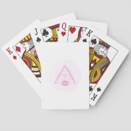 Baralho Minimalist Abstract Eye Playing Cards – Artistic &