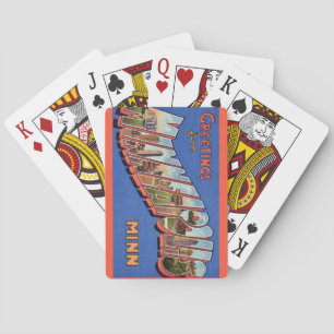 Baralho Minneapolis saúda jogar cartas