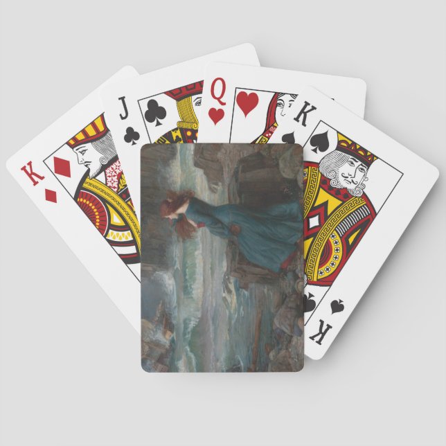 Baralho Miranda (por John William Waterhouse) (Verso)