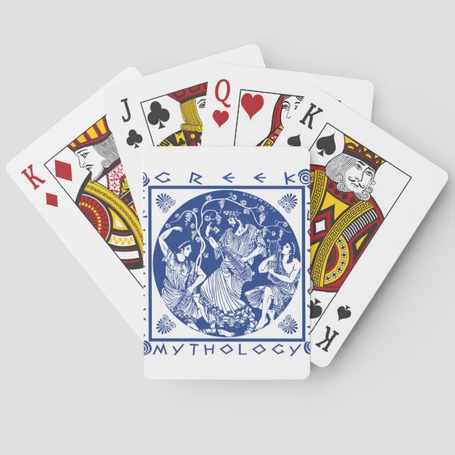 Baralho mitologia grega - azul (Verso)