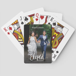Baralho Modelo de Foto Eloped Personalizada