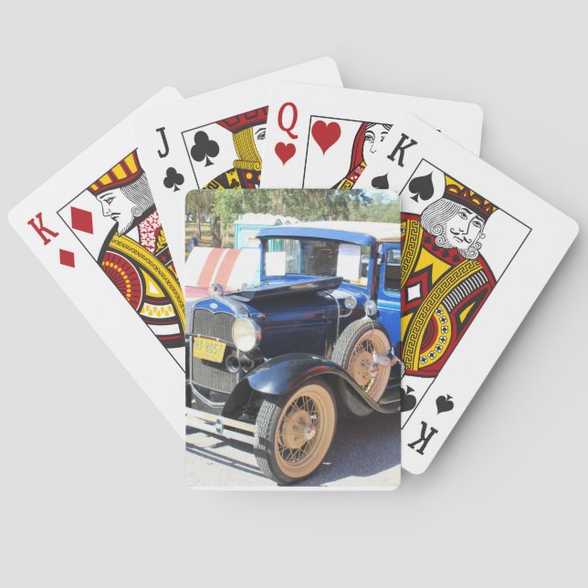 Baralho modelo para cartas de jogar (Verso)