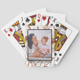 Baralho Modern vibrant color mother photo art