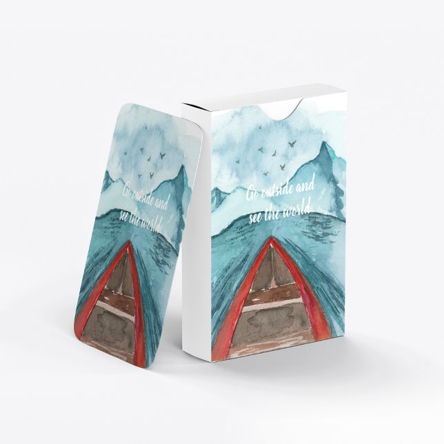 Baralho Modern Watercolor Nature Veja A Cotação Mundial (Criador carregado)