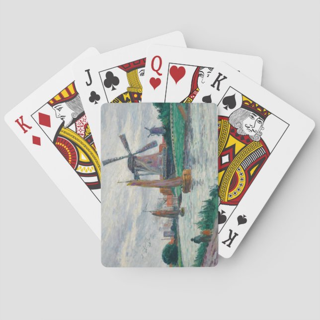 Baralho Moinhos de vento na Holanda (Países Baixos) (Verso)