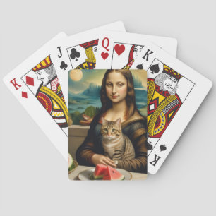Baralho Mona Lisa & seu gato - Vibrações de verão \