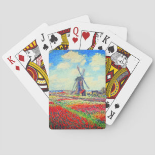 Baralho Monet Tulips Windmill
