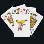 Baralho Monkey with Banana<br><div class="desc">This design is the perfect gift for a birthday,  Christmas and other celebrations. It is suitable for women,  men and kids.</div>