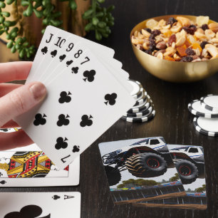 Baralho Monster Truck Launch, Deck De Tocar Cartões