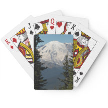 Montagem Rainier Scenery com Captura de Neve