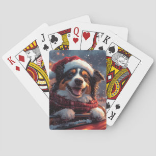 Baralho Montanha-russa do Cão Kelpie Australiano de Natal