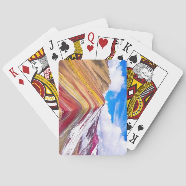 Baralho Montanhas Arco-íris, Peru (Verso)