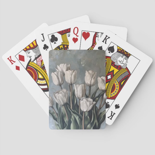 Baralho Moody Floral Tulips (Verso)