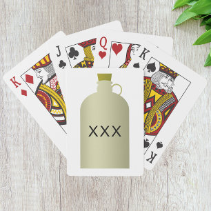 Baralho Moonshine Jug Jogando Cartões