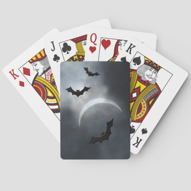 Baralho Morcegos De Halloween Spooky No Eclipse (Verso)