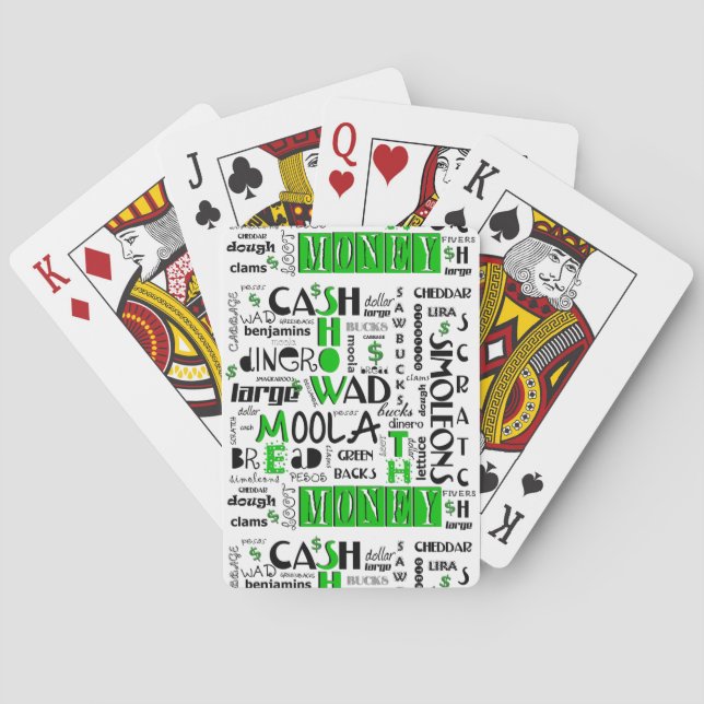 Baralho Mostre-me os Cartões da Bicicleta de Dinheiro (Verso)