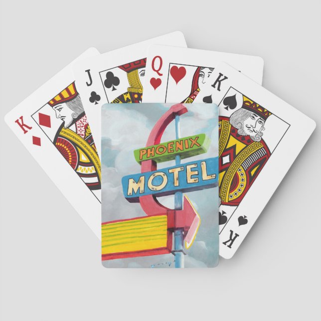 Baralho Motel Watercolor Phoenix (Verso)