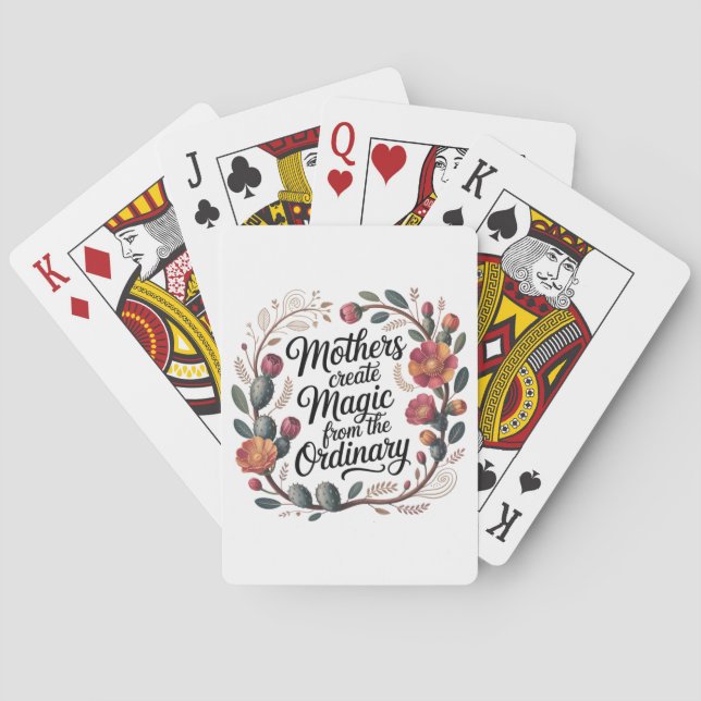 Baralho Mothers Create Magic From The Ordinary (Verso)