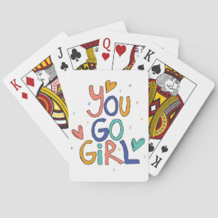 Baralho Motivação Você Vai Menina Clipart Cotas