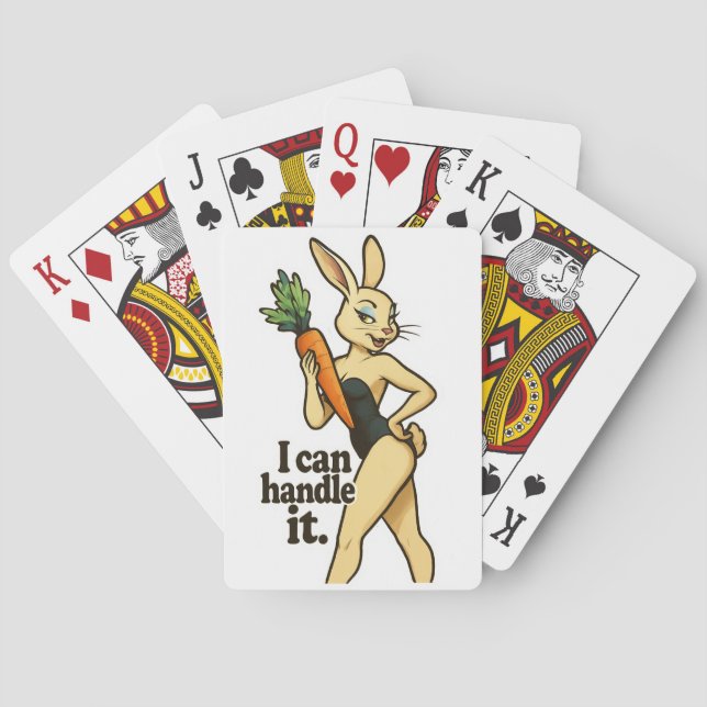 Baralho Motivational Bunny Playing Cards – “I Can Handle (Verso)