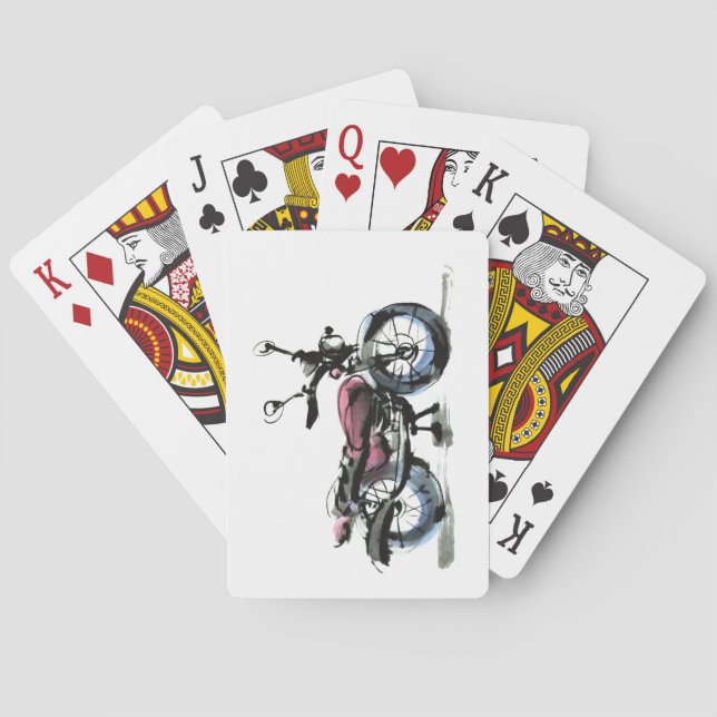 Baralho Motocicleta (Verso)