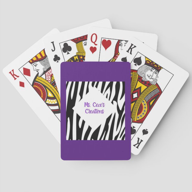 Baralho Ms. Cece's Creations Playing Cards (Verso)