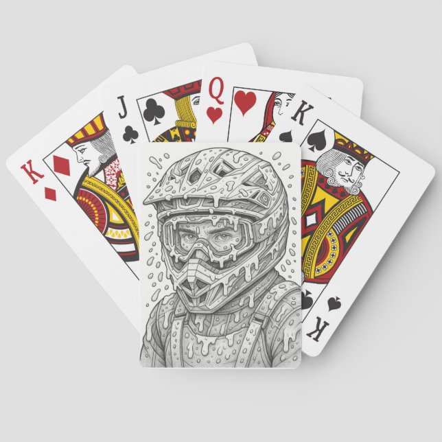 Baralho Mud Warrior Playing Cards (Verso)