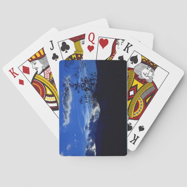 Baralho Muito cartões de jogo de Blue Ridge Mountains (Verso)