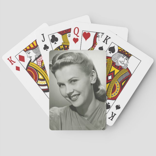 Baralho Mulher 2 de sorriso (Verso)