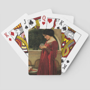 Baralho Mulher da Bola de Cristal Pintura de Waterhouse