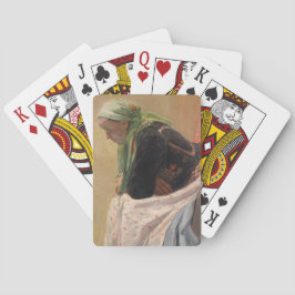 Baralho Mulher em Profundo Pensamento (por Oleksa Novakivs